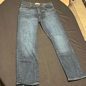 Wrangler Dark Wash Jeans | 34 X 32 | Relaxed Fit